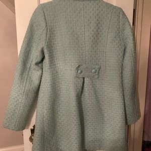 Light blue vintage style coat